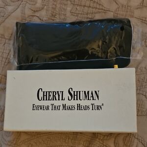 Cheryl Shuman Black Sunglasses
